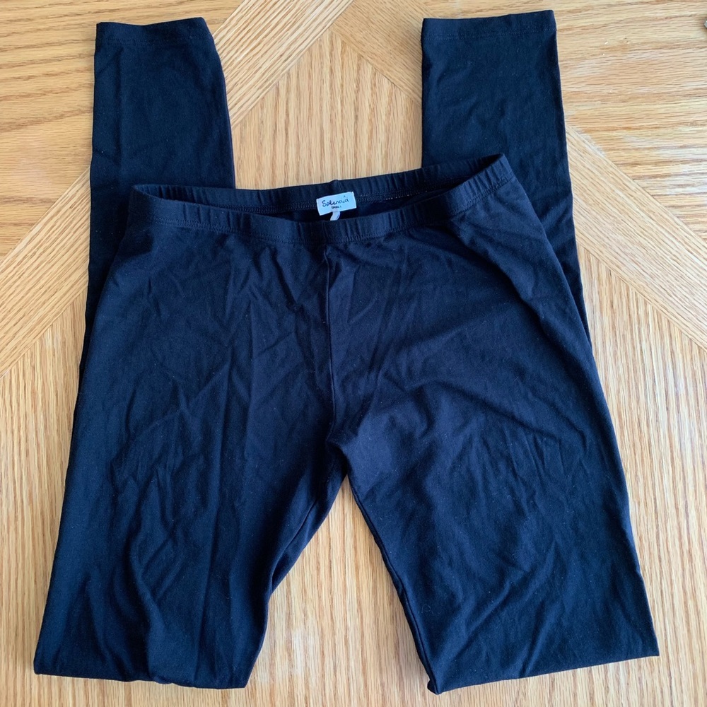 Splendid Black Ankle Leggings